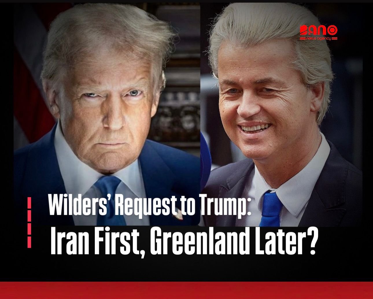 The recent remarks by Geert Wilders, leader of the right-wing Freedom Party in the Netherlands, asking Donald Trump to “prioritize Iran over Greenland,” reveal more than a political stance—they expose a dangerous logic that has long persisted in global politics: the logic of choosing the target instead of adhering to principle. The key question is: If Iran were not in its current situation, would the U.S. threat to seize Greenland be considered legitimate? And if the answer is no, why should changing the “target” justify disregarding fundamental principles? There is no doubt that the Islamic Republic of Iran has a dark record of repression, human rights violations, and state violence. The suffering of the Iranian people is real and undeniable. Yet this bitter reality cannot serve as a license to violate the basic principles of international law—principles meant to apply equally to all, not just to “political enemies.” On the surface, Wilders’ request appears as a defense of the Iranian people. In reality, however, it is a call to prioritize intervention based on political preference rather than legal or ethical criteria. When a politician says, “Hit Iran instead of Greenland,” he implicitly admits that the matter is not about sovereignty or law, but simply about choosing the more convenient target. If this logic is justified against Iran today, it could be applied against any country tomorrow—so long as that country is portrayed as “bad enough.” In such a world, there is no order based on law; only an order based on power and opportunity prevails. A genuine defense of the Iranian people must rely on political, legal, and diplomatic pressure, as well as real support for civil society—not on normalizing threats, occupation, or military intervention. Decades of experience show that freedom is not exported by missiles, and liberation is not achieved by tanks. If we aim to build a better world, it cannot be founded on contradiction. Principles must apply to all, or, if they are to be set aside, at least there should be the courage to admit that a law-based order no longer exists. Perhaps the central question remains: Do we still believe in principles, or only in the targets we choose?
