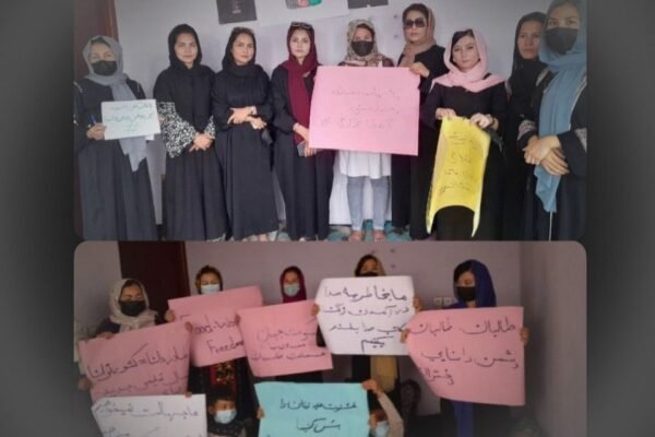 زنان افغان در دوران حکومت جمهوری از آزادی نسبی برخوردار بودند و در بیست سال گذشته در عرصه‌های گوناگون اجتماعی، آموزشی، فرهنگی، اقتصادی و سیاسی پیشرفت‌های چشم‌گیری را تجربه کردند. اما با سقوط نظام جمهوری و تسلط طالبان در ۱۵ آگست ۲۰۲۱، زنان بار دیگر به حاشیه رانده شدند. در چهار سال گذشته، زنان افغانستان از ابتدایی‌ترین حقوق انسانی و مدنی خود محروم شده و عملاً از تمامی عرصه‌های عمومی حذف گردیده‌اند. طالبان پس از به قدرت رسیدن، بیش از هشتاد فرمان و محدودیت علیه زنان صادر کرده‌اند؛ از جمله منع آموزش دختران در مکاتب و دانشگاه‌ها، حذف رشته ژورنالیزم برای زنان، بسته‌شدن آرایشگاه‌ها، ممنوعیت سفر زنان بدون محرم، منع کار زنان در نهادهای دولتی و غیردولتی، و بسته‌شدن سالن‌های ورزشی. این محدودیت‌ها نه‌تنها مسیر زندگی فردی و اجتماعی زنان را مسدود کرده، بلکه اقتصاد کشور را نیز به‌شدت تضعیف نموده است. با حاکمیت دوباره طالبان، افغانستان شاهد تحولات نگران‌کننده‌ای بوده که در رأس آن تبعیض سیستماتیک جنسیتی قرار دارد. زنان از فعالیت‌های فرهنگی، اجتماعی، اقتصادی و سیاسی کنار گذاشته شده‌اند. در این چهار سال، زنان افغان بیش از هر زمان دیگر با مشکلات جدی روانی، افسردگی، ازدواج‌های زودهنگام و موارد فزاینده خودکشی مواجه بوده‌اند. عوامل اصلی این وضعیت، نظام حاکم و نبود حمایت مؤثر جامعه جهانی از زنان افغانستان عنوان می‌شود. سیاست‌های محدودکننده طالبان سبب شده است که بخش بزرگی از جوانان، کادرهای علمی، کارمندان پیشین و نخبگان کشور ناگزیر به ترک افغانستان و انتخاب راه مهاجرت شوند. در این میان، شمار زیادی از دختران و زنان به دلیل سلب آزادی‌های اساسی، مهاجرت را تنها راه نجات می‌دانند. طالبان در چهار سال گذشته زنان را عملاً در خانه‌های‌شان زندانی کرده‌اند. زنان نه حق کار دارند، نه تحصیل و نه هم اجازه رفت‌وآمد آزادانه بدون محرم. سانسور شدید رسانه‌ها ادامه دارد و خبرنگاران به‌دلیل بیان واقعیت‌ها بازداشت، شکنجه یا برای مدت‌های طولانی زندانی می‌شوند. هم‌زمان، ترور نخبگان در داخل و خارج از کشور ادامه دارد؛ خشونت پنهان در کنار امنیتی ظاهری، به واقعیت روزمره افغانستان بدل شده است. گزارش‌هایی نیز وجود دارد که نیروهای طالبان زنان و دختران را به بهانه‌های مختلف از سرک‌ها جمع‌آوری کرده‌اند. به گفته باشندگان محل، دخترانی که حجاب را رعایت می‌کردند نیز بازداشت شده‌اند و مردم تنها نظاره‌گر این صحنه‌ها بوده‌اند، بدون آن‌که توان مداخله داشته باشند. در این چهار سال، زنان افغان با فروپاشی کامل کرامت انسانی مواجه شده و انواع خشونت‌ها را متحمل شده‌اند. آمار ازدواج‌های اجباری، به‌ویژه در میان دختران خردسال، افزایش چشم‌گیر یافته و موارد خودکشی زنان در بسیاری از ولایت‌ها ثبت شده است. بسیاری از زنان روحیه و انگیزه خود را از دست داده و با افسردگی شدید دست‌وپنجه نرم می‌کنند. با وجود همه این فشارها، هنوز زنان شجاع و آگاه در افغانستان حضور دارند که برای رساندن صدای زنان ایستاده‌اند و اجازه نمی‌دهند این صدا خاموش شود. ویـدا ابدالی